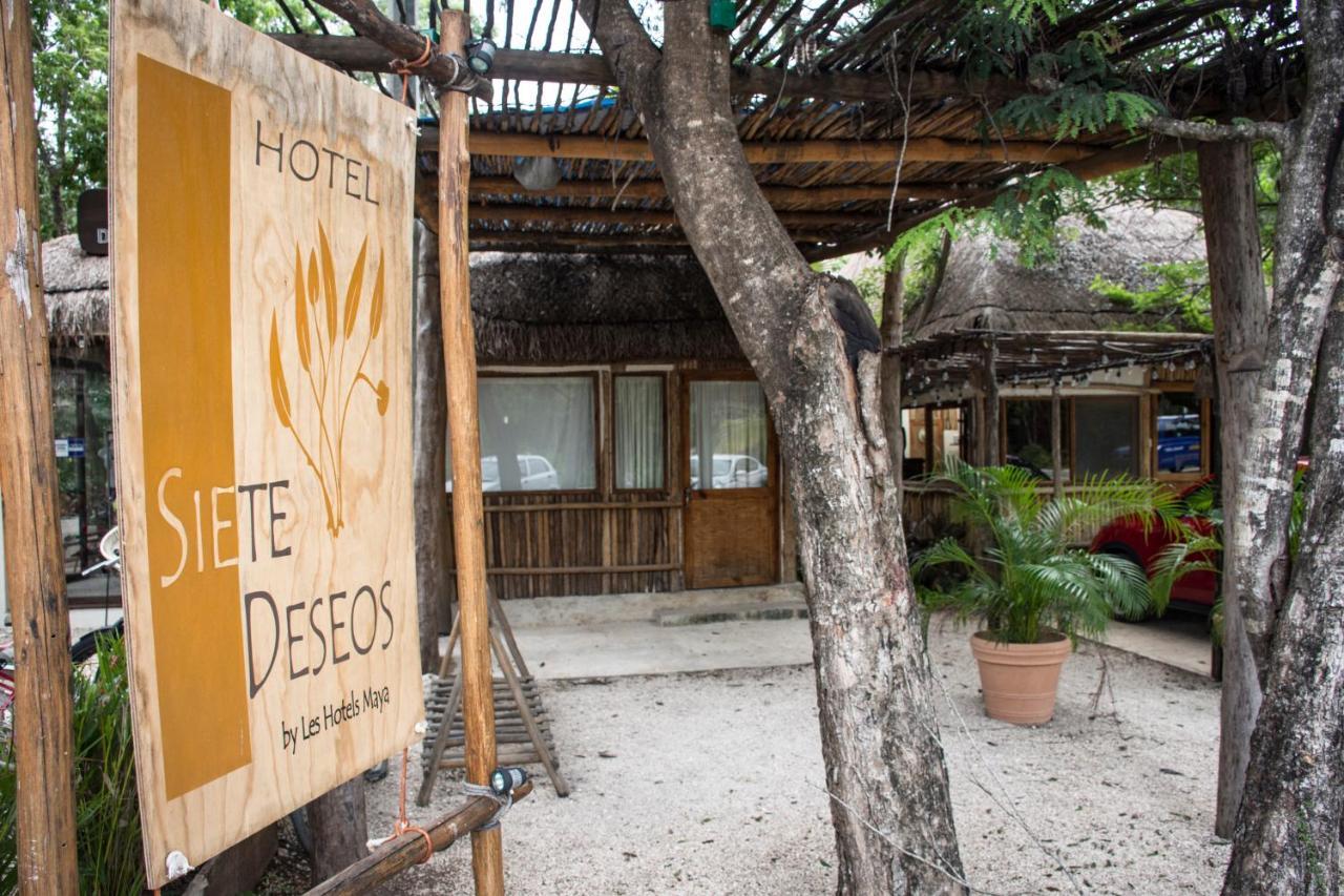 Siete Deseos Hotel ตูลุม ภายนอก รูปภาพ